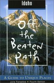 Tapa de Idaho Off the Beaten Path, 4th