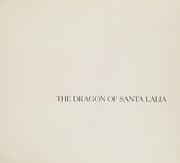 Tapa de The dragon of Santa Lalia