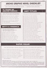 Tapa de Archie giant comics treat