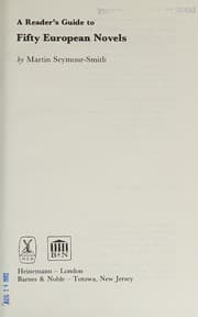 Tapa de Fifty European Novels