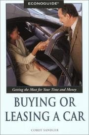 Tapa de Econoguide Buying or Leasing a Car