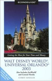 Tapa de Econoguide Walt Disney World, Universal Orlando 2003