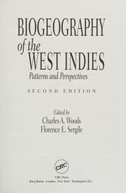 Tapa de Biogeography of the West Indies