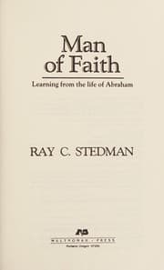 Tapa de Man of faith