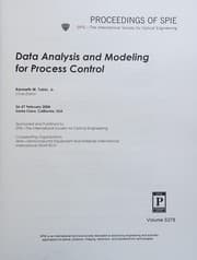 Tapa de Data analysis and modeling for process control