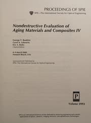 Tapa de Nondestructive evaluation of aging materials and composites IV