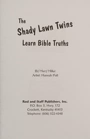Tapa de The Shady Lawn twins learn Bible truths