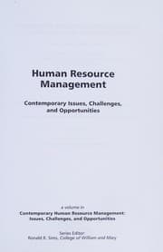 Tapa de Human resource management
