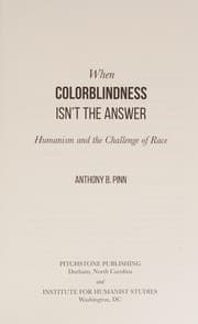 Tapa de When Colorblindness Isn't the Answer