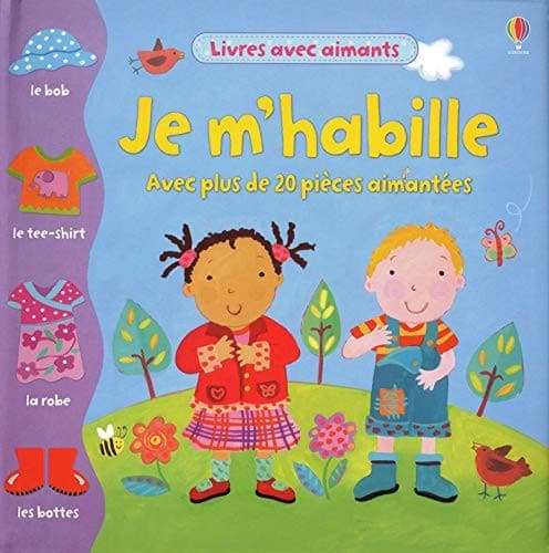 Tapa de JE M'HABILLE -AVEC AIMANTS