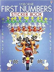Tapa de First Numbers Sticker Book (First Numbers)