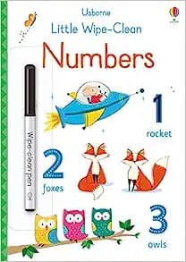 Tapa de Little Wipe-Clean Numbers