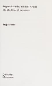 Tapa de Regime stability in Saudi Arabia
