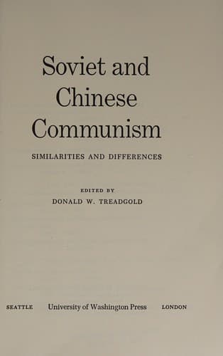Tapa de Soviet and Chinese communism