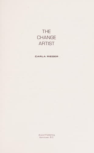 Tapa de The change artist
