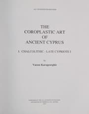 Tapa de The coroplastic art of ancient Cyprus