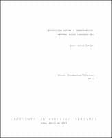 Tapa de Estructura social y urbanización