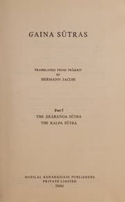 Tapa de The Jaina Sutras (Sacred Books of the East)