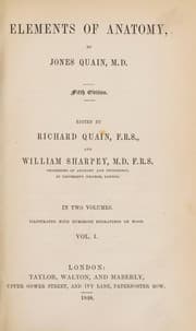 Tapa de Elements of anatomy