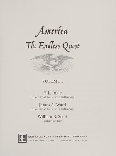 Tapa de America