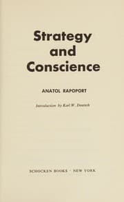 Tapa de Strategy and conscience