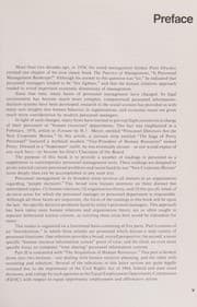 Tapa de Readings in personnel management