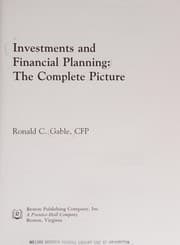 Tapa de Investments and financial planning