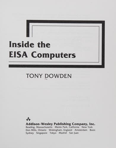 Tapa de Inside the EISA computers
