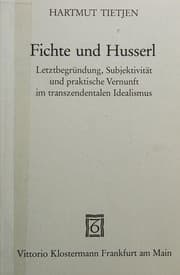 Tapa de Fichte und Husserl