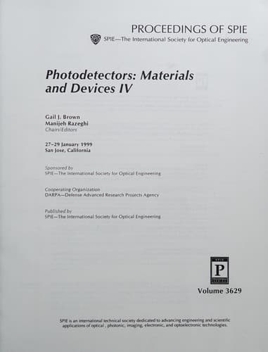 Tapa de Photodetectors