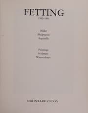 Tapa de Fetting, 1990-1991