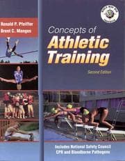 Tapa de Concepts of athletic training