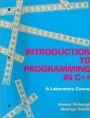 Tapa de An Introduction to Programming in C++