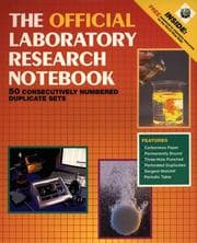Tapa de Official Laboratory Research Notebook