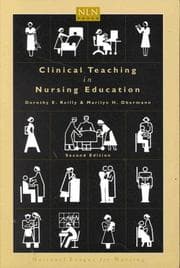 Tapa de Clinical teaching in nursing education