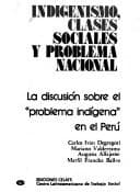Tapa de Indigenismo, clases sociales y problema nacional