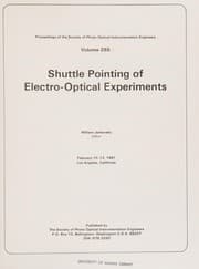 Tapa de Shuttle pointing of electro-optical experiments, February 10-13, 1981, Los Angeles, California