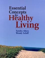 Tapa de Essential Concepts for Healthy Living