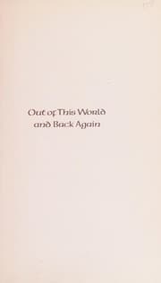 Tapa de Out of this world and back again
