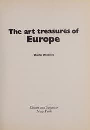 Tapa de The art treasures of Europe