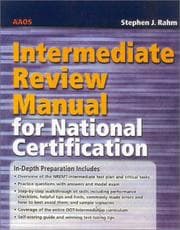 Tapa de EMT-Intermediate Review Manual for National Certification
