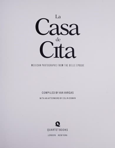 Tapa de La Casa de cita