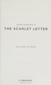 Tapa de Hawthorne's The scarlet letter