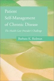 Tapa de Patient Self-Management of Chronic Disease