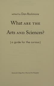 Tapa de What Are the Arts and Sciences?