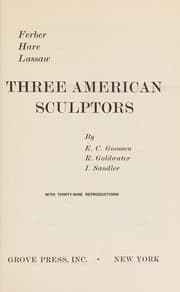 Tapa de Three American sculptors