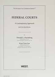 Tapa de Federal courts