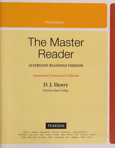 Tapa de Master Reader