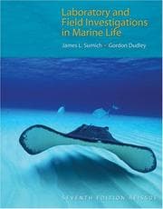 Tapa de Laboratory and Field Investigations in Marine Life