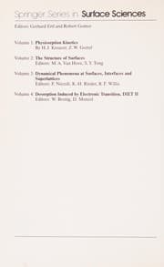 Tapa de The structure of surfaces